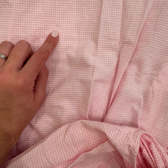 Smocked Giraffe Pink Smocked Dress with Golfer Themed Embroidery - Picture 6 of 6